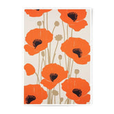 Orange Poppy Photographic Print, Floral Wall Art, Flower Photography, Botanical Print, Home Decor, Modern Art, Nature Photo - Tawshia